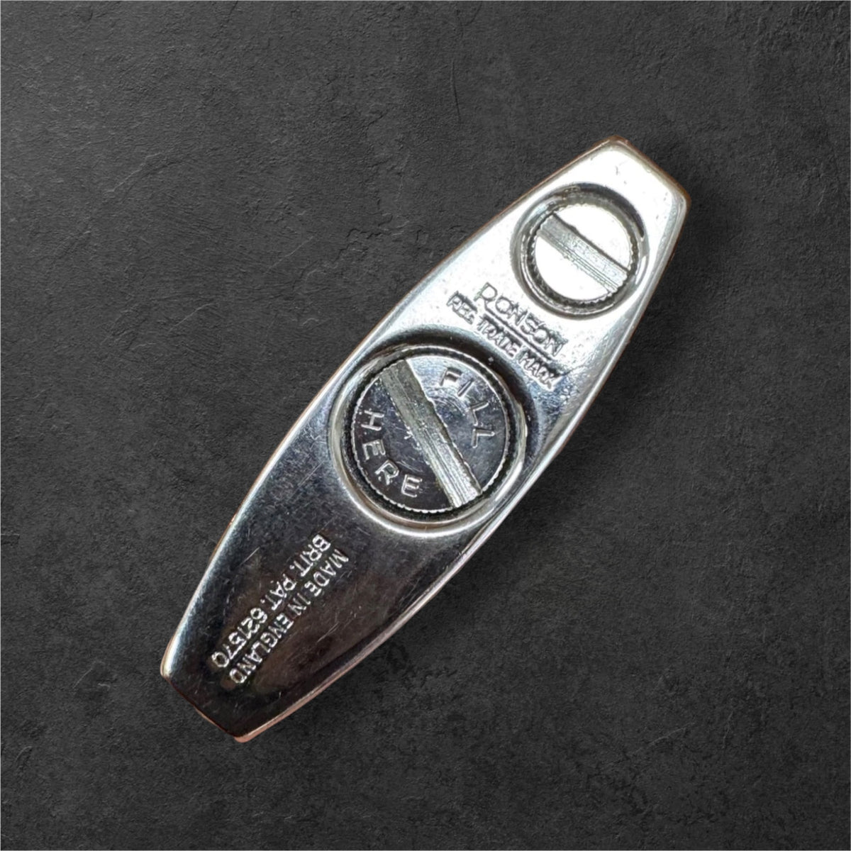 Ronson Standard Automatic Petrol Lighter – Made in England – Boxed