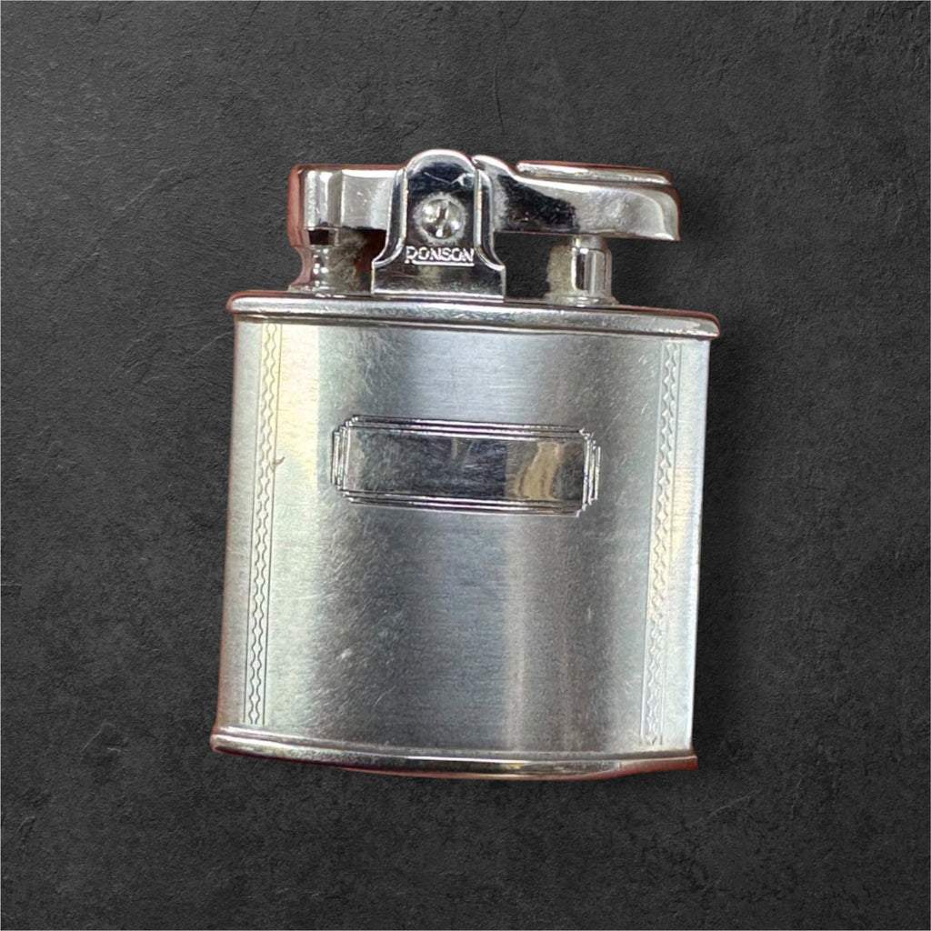 Ronson Standard Automatic Petrol Lighter – Made in England – Boxed
