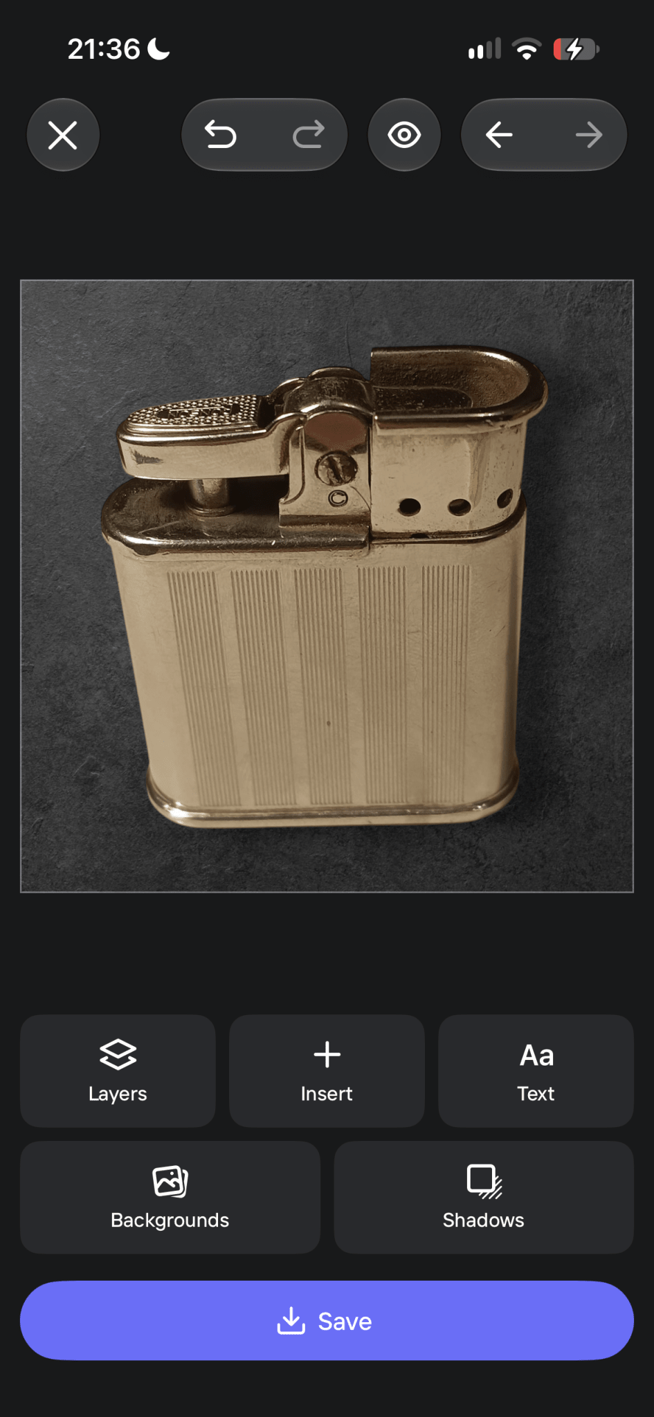 Ronson Banker B/21 – Boxed - brasswick