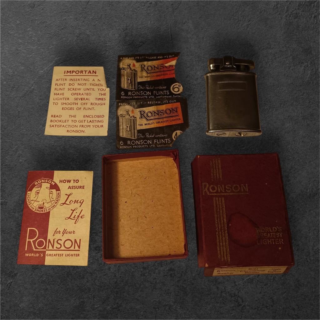 Ronson Banker B/21 – Boxed - brasswick