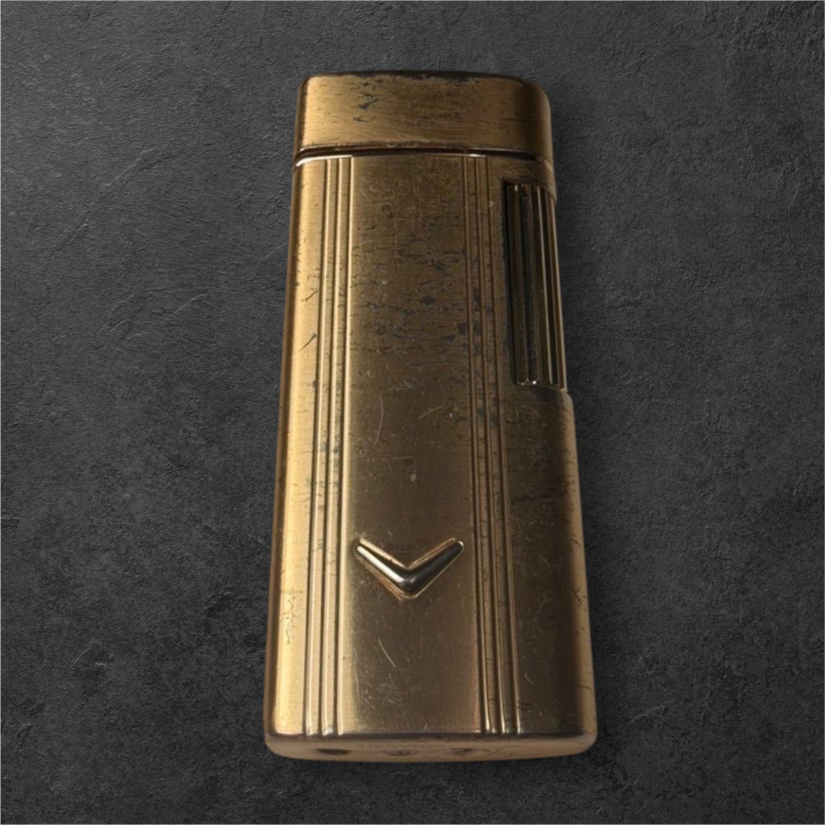 Ronson (gold) Roller Lighter - brasswick