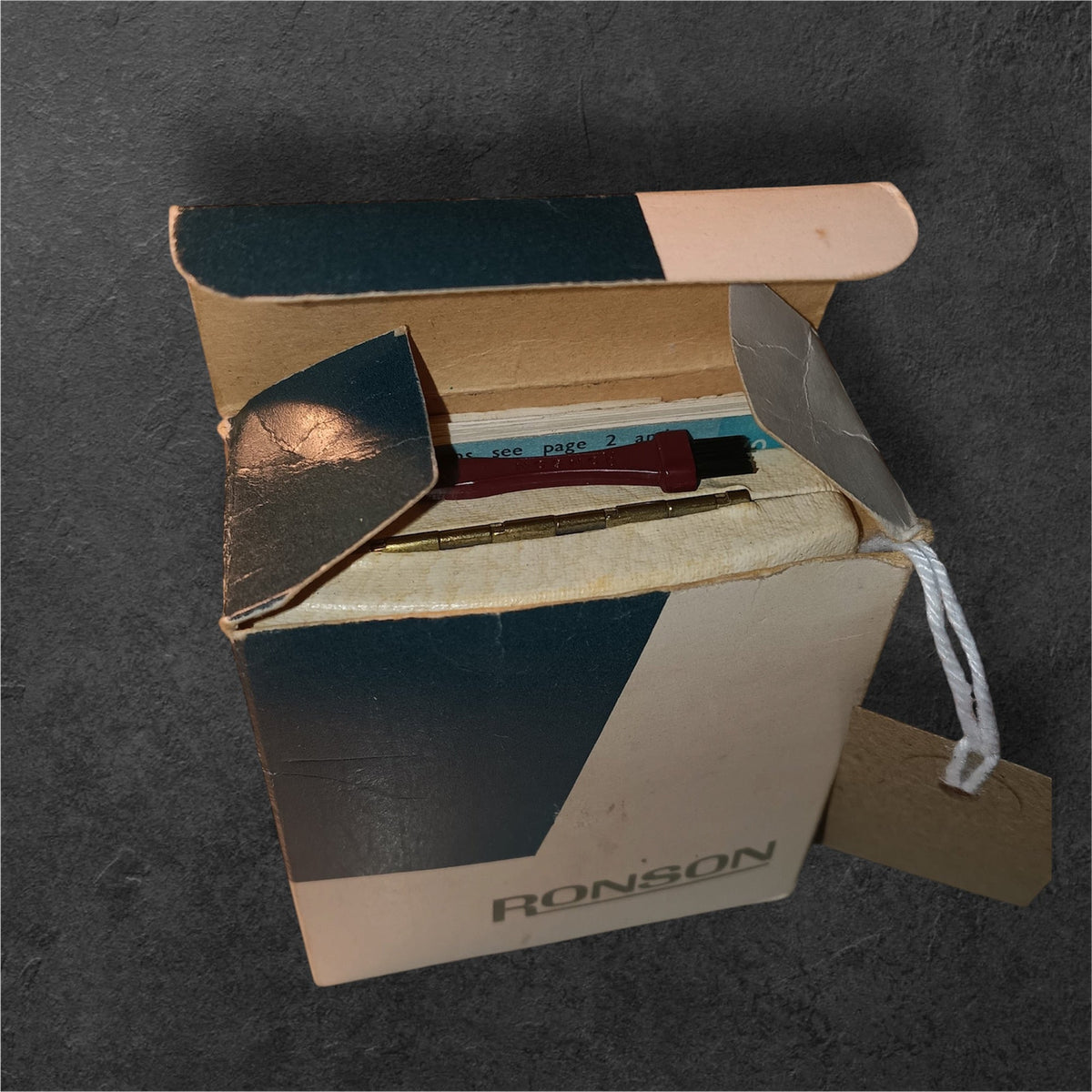 Ronson Varaflame Milady - Boxed - brasswick