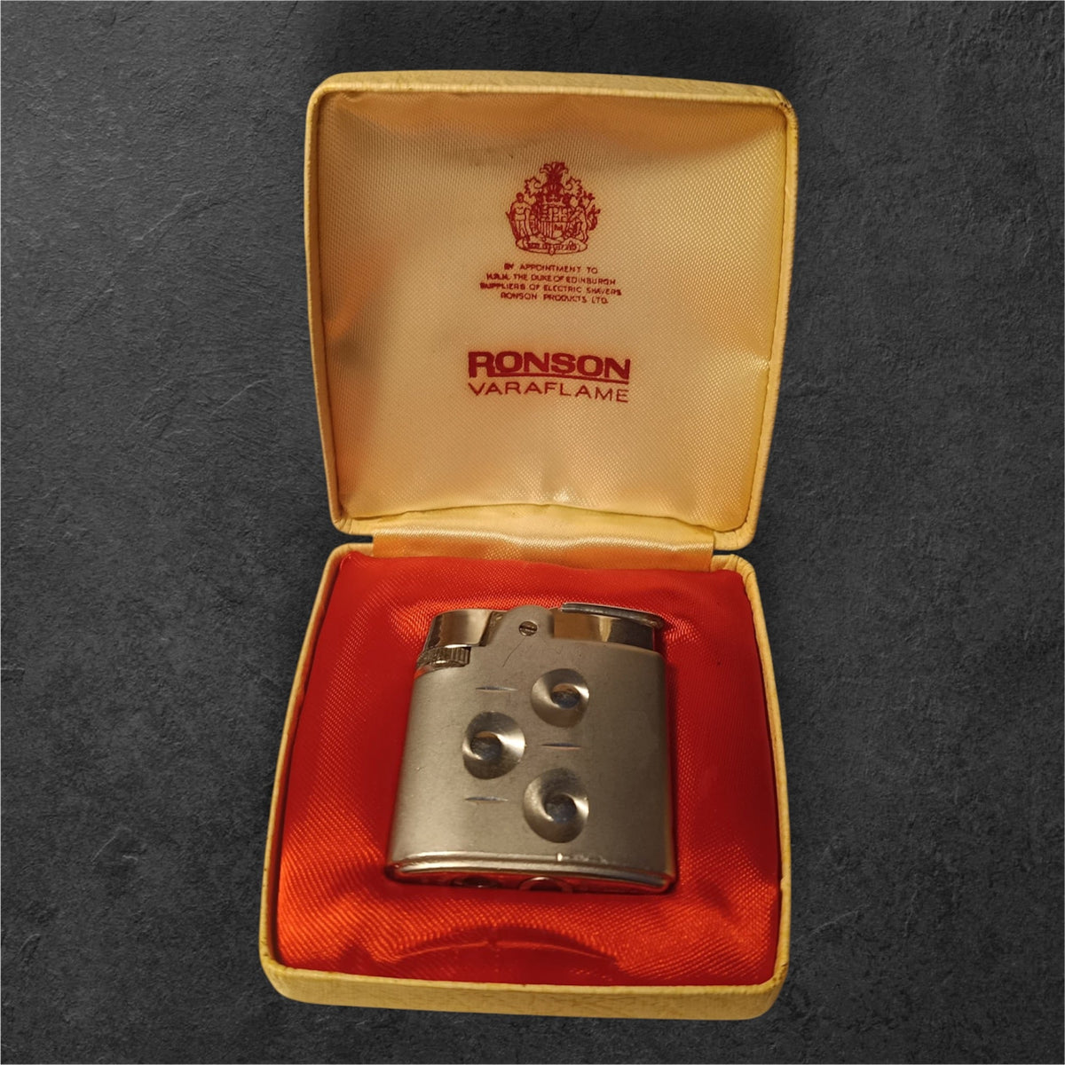 Ronson Varaflame Milady - Boxed - brasswick