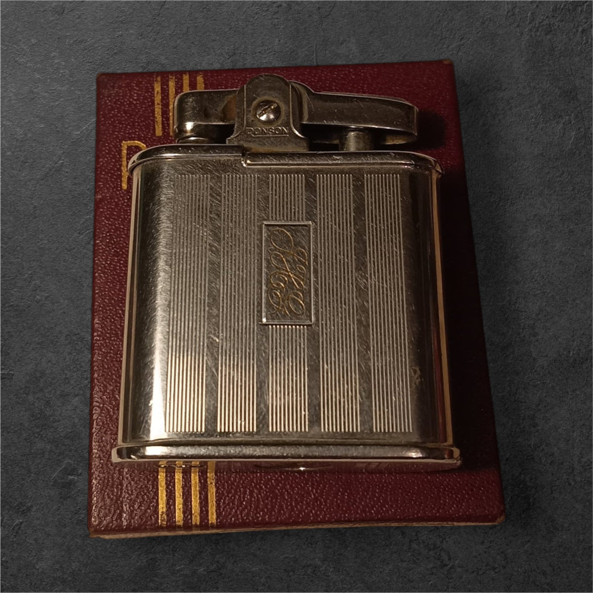 Ronson Whirlwind - Boxed - brasswick