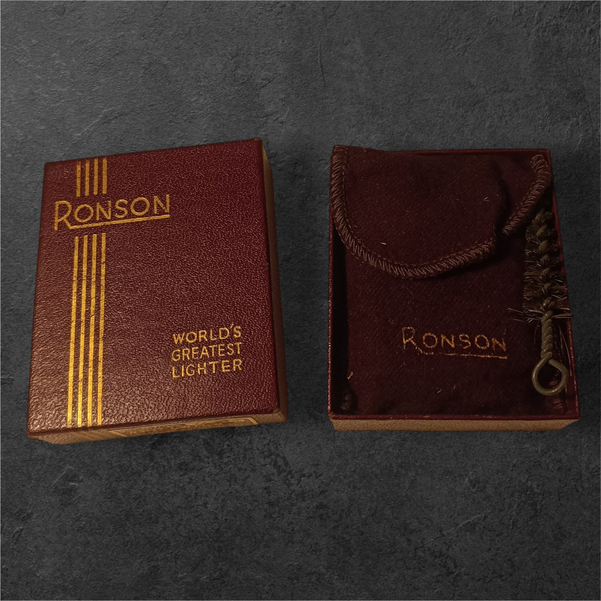 Ronson Whirlwind - Boxed - brasswick