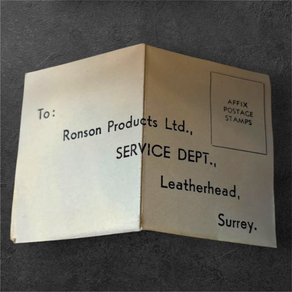 Vintage Ronson Standard - brasswick